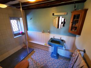 Shower room refurbishment in a 400 year old property