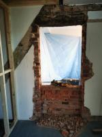 Re-opening a 300 year old doorway, sealed in the 1950's