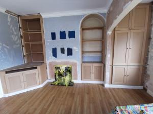 shaker style storage cupboards and shelves