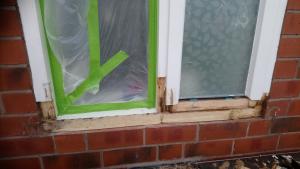 Window casement repairs