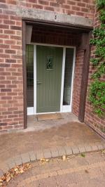Oak cottage external doorset