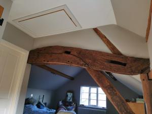 Loft hatch and ladder installed in historic property