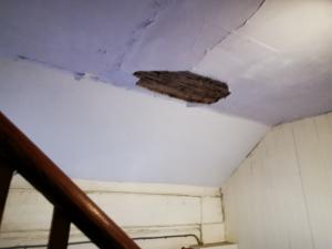 Repairing a very old lath and plaster ceiling