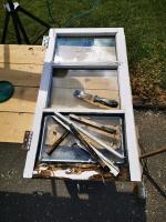 Wooden window openers having replacement parts