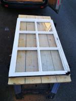 Window sash ready for replacement bottom rail