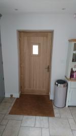 Oak external cottage door