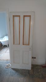 Replacing failing door panels of Georgian house
