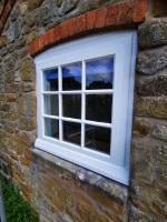 Granary gable window refurbished