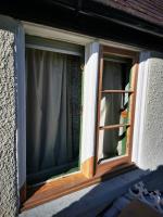 Window frame repairs and double glazing upgrade