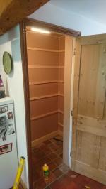 Pantry enlargement and improvement