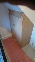 Understairs utility cupboard