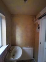 WC going through refurbishment in an 1820's property, tiles and walls stripped