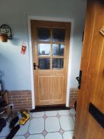 Suffolk oak glazed door