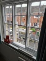 freeing a previously sealed sash window opener and fitting new beads