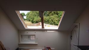 Replacing dated wind-open windows with modern Velux equivalents