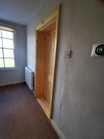 New doorway between adjoined properties, new central heating system with Nest controller