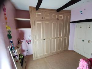 Victorian shaker style paintable wardrobe in 500 year old property