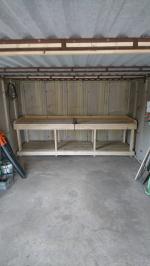 Garage bench